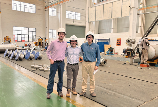 Chilean EPC Giant CBSK Visits INOCO for Equipment Inspection, Writing a New Chapter in China-Chile Water Treatment Cooperation!